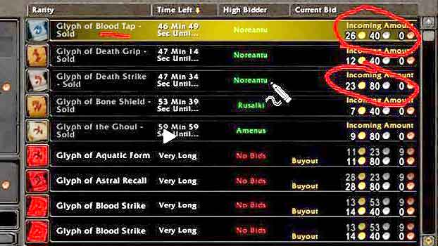 Profiting from Death Knight Glyphs