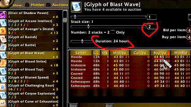 Make 500 Gold per Hour With Glyphs